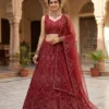 SBD 1846 Butterfly Net Sequence Wedding & Party Wear Lehenga Choli Wholesale Surat