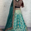 SBD 1806 Japan Satin Silk Embroidery Work Lehenga Choli Wholesale Surat