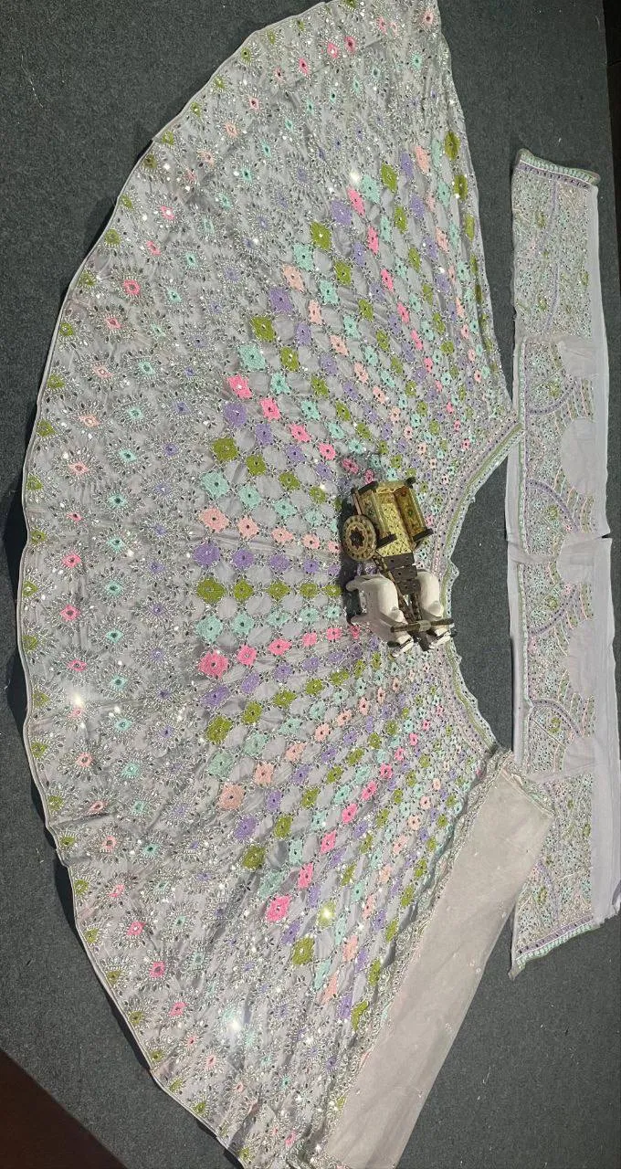 Launching SBD 1724 Mirror Embroidery Work Wedding Lehenga Choli Wholesale Surat 2026