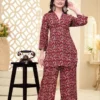AEA 682 Delta Printed Co Ord Set Wholesale Surat