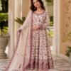 Deepika 6001 Gorgette Sequnce Anarkali Gown Wholesale Surat