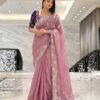 Kiara Bhakti Chinon Silk Party Wear Saree Wholesale Surat