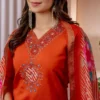 Latest Lila 112 Viscose Silk Embroidery Work Readymade Dress Wholesale 2026