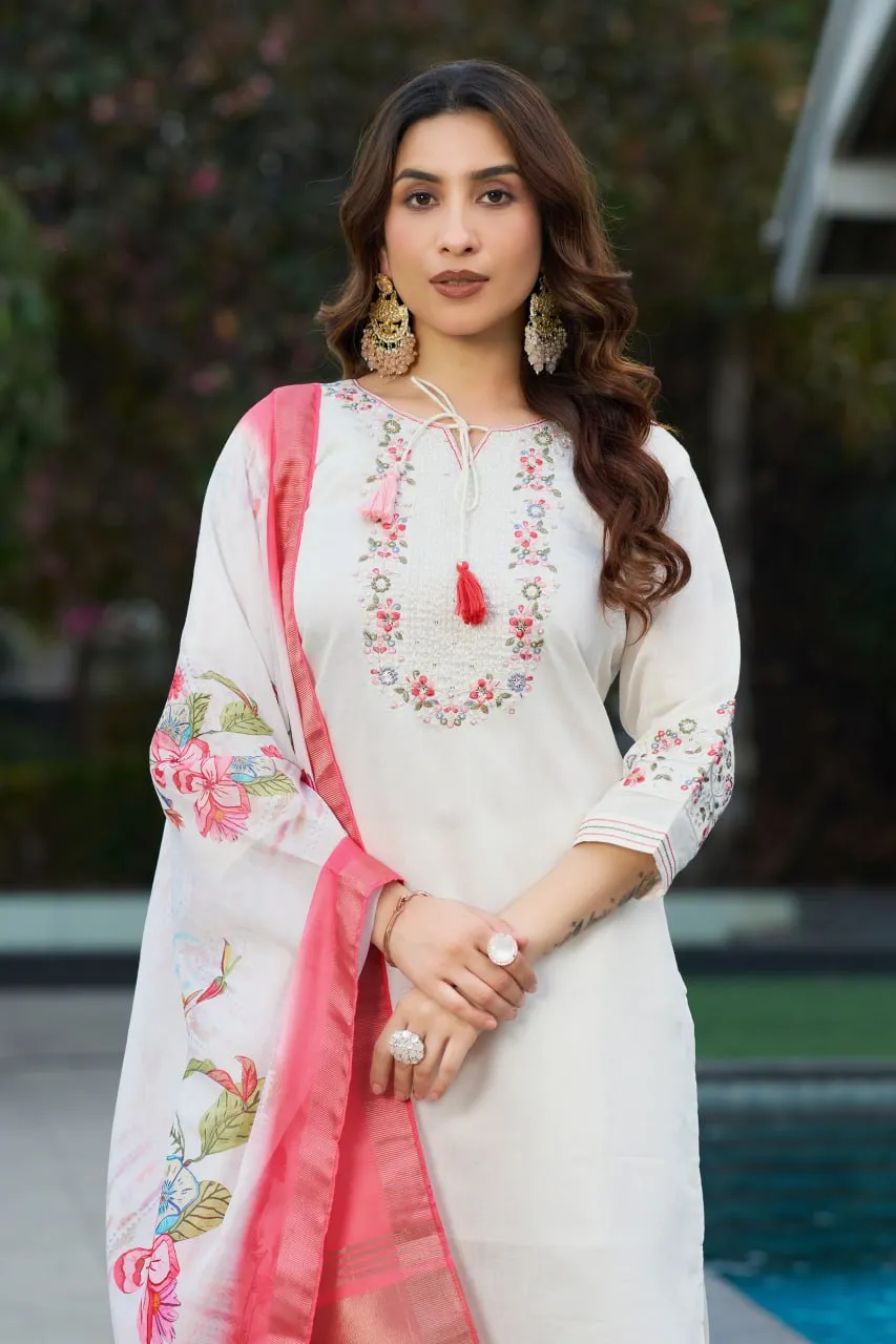 Latest Lila 115 Viscose Silk Embroidery Readymade Dress Wholesale 2026