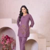 Launching Lila 119 Rayon Embroidery Co Ord Set Wholesale 2026