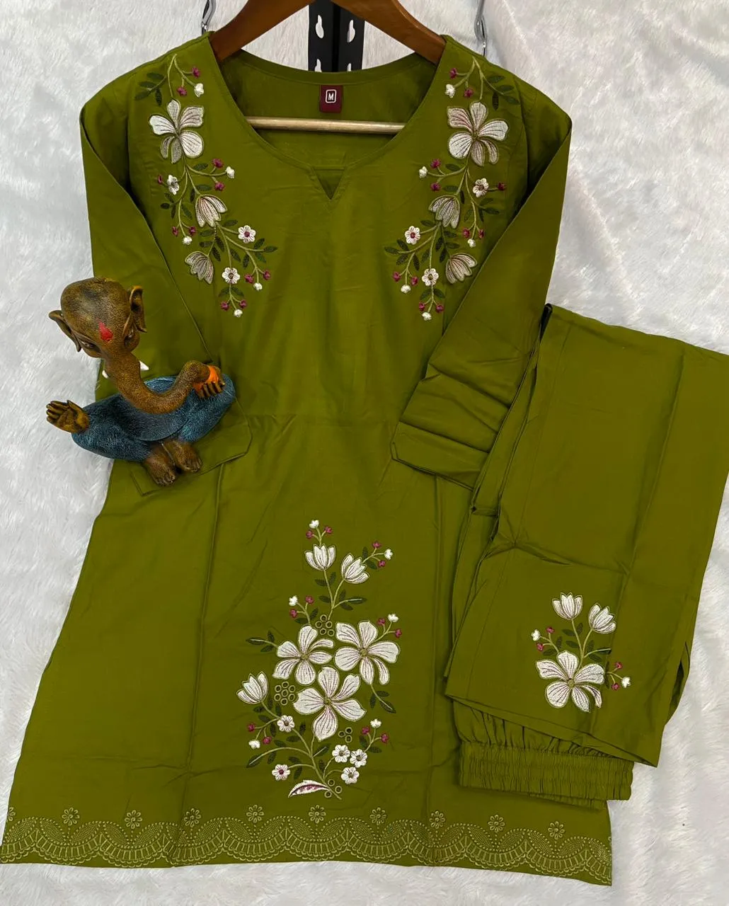 Latest Lila 132 Viscose Rayon Embroidery Co Ord Set Wholesale 2026