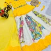 Stylish Baby 185 Georgette Party Wear Top Lahenga Kid Wear Wholesale 2026