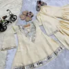 Beautiful Baby 235 Jari Silk Sharara Suit Party Wear Mirror Work Kid Wear Wholesale 2026