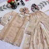 Stylish Baby 238 Gmy Silk Embroidery Sharara Suit Festival Kid Wear Wholesale 2026
