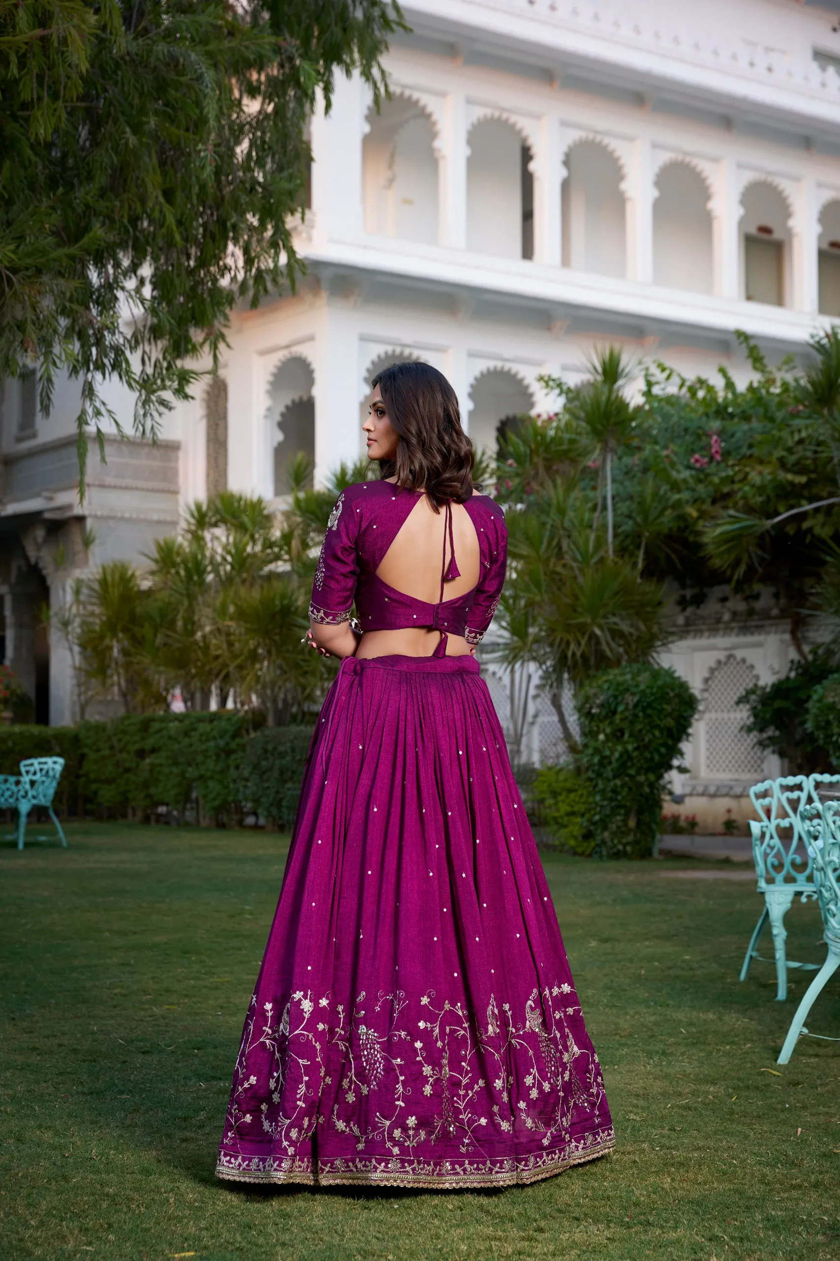 Buy WMN 1404 Kainaat Vichitra Silk Embroidery Wedding Lehenga Choli Wholesale 2026