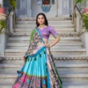 Launching WMN 1235 Tussar Silk Kalamkari Lehenga Choli Wholesale 2026