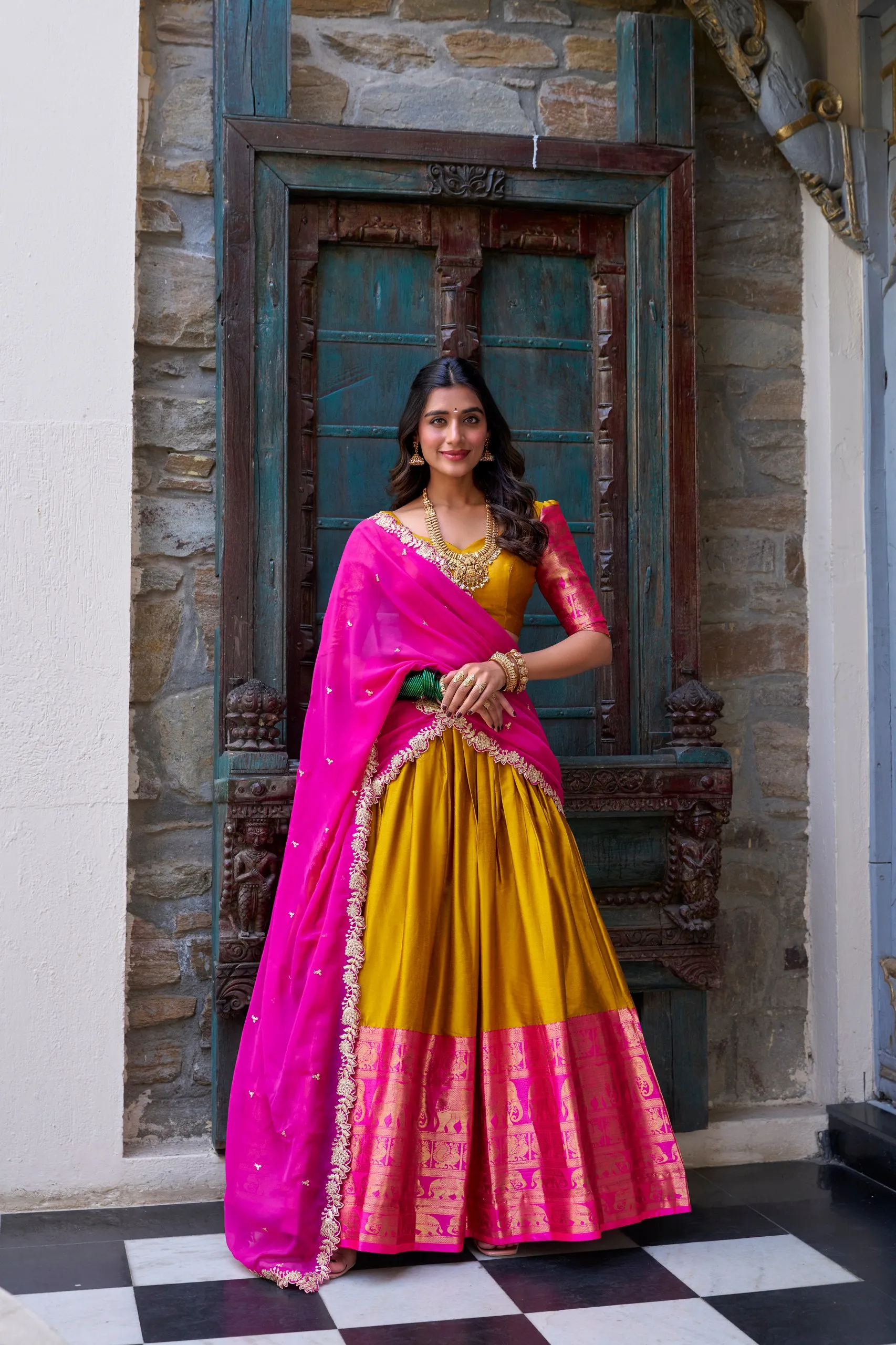 Beautiful WMN 2023 Tarika Narayan Pattu Weaving Lehenga Choli Wholesale 2026