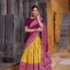 Stylish WMN 1246 Tasar Silk Ikkat Printed Lehenga Choli Wholesale 2026
