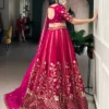 Buy WMN 1459 Natural Silk Embroidery Wedding Wear Lehenga Choli Wholesale 2026
