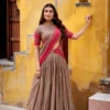 Beautiful WMN 1901 Sumathi Chanderi Thread Work Lehenga Choli Wholesale 2026