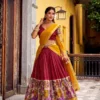 Buy WMN 1242 Nitriya Chanderi Kalamkari Lehenga Choli Wholesale 2026