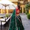 Stylish WMN1449 Satin Silk Wedding Lehenga Choli Wholesale 2026
