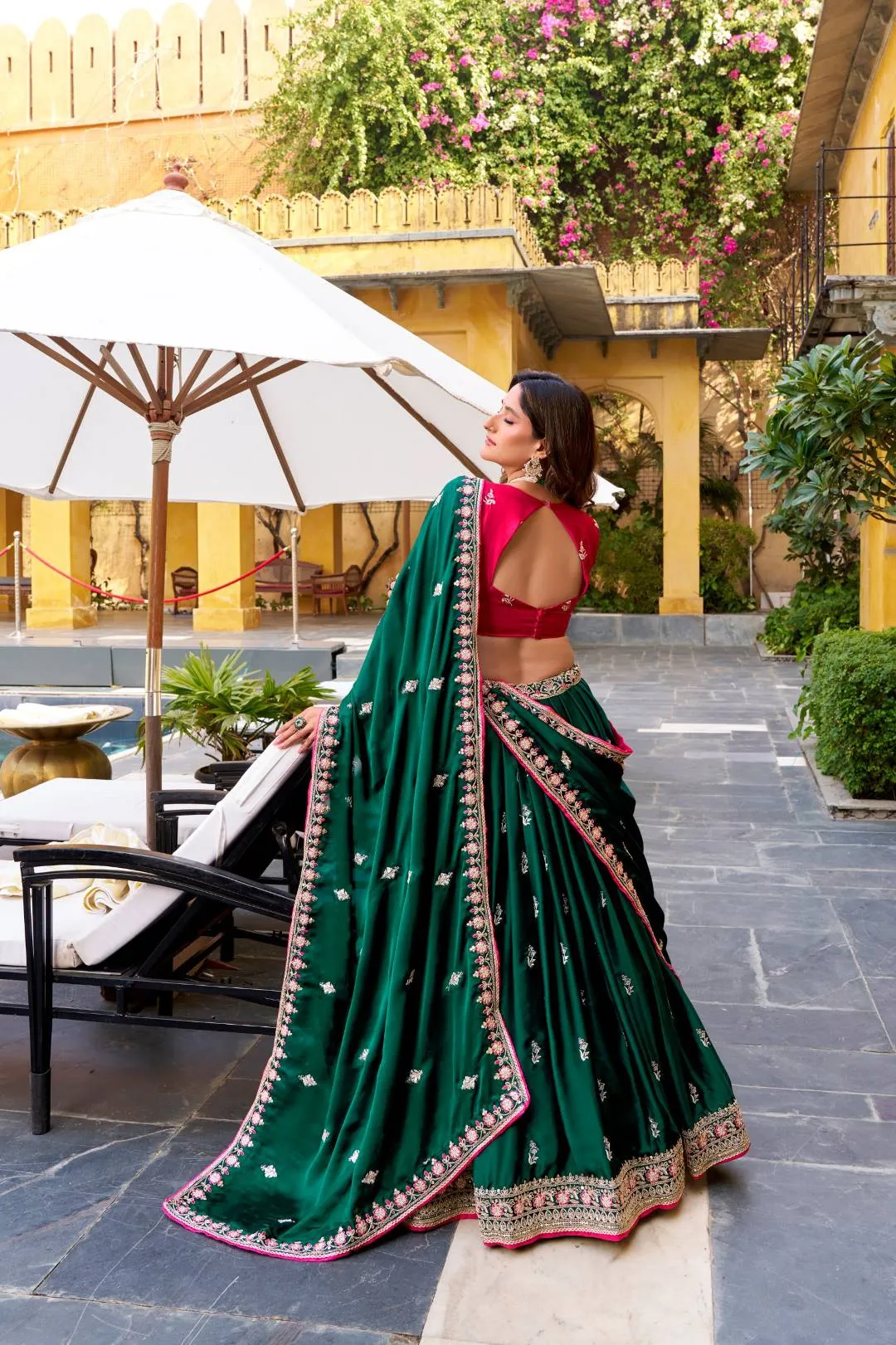 Stylish WMN1449 Satin Silk Wedding Lehenga Choli Wholesale 2026
