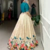 Buy WMN 1131 Tussar Silk Floral Printed Lehenga Choli Wholesale 2026