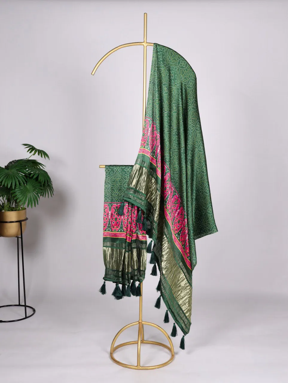 Launching WMN 4005 Gaji Silk Printed Dupatta Wholesale 2026