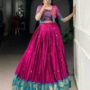 Buy WMN 1133 Anushna Poly Cotton Weaving Lehenga Blouse Wholesale 2026