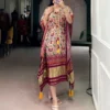 Latest WMN 3001 Gaji Silk Printed Western Wholesale 2026
