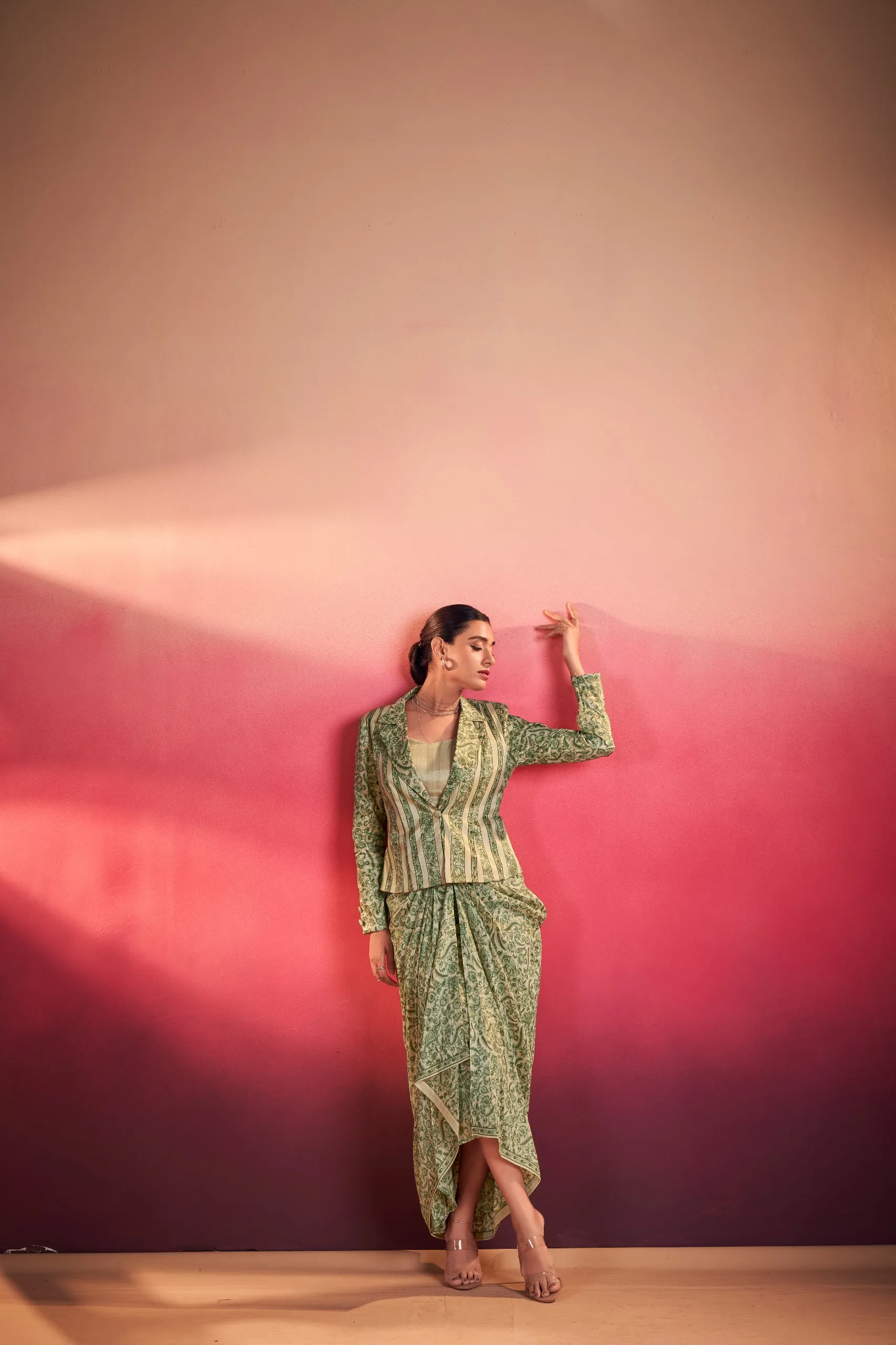 Buy WMN 1316 Ruhveet Tasar Silk Plain Western Wholesale 2026