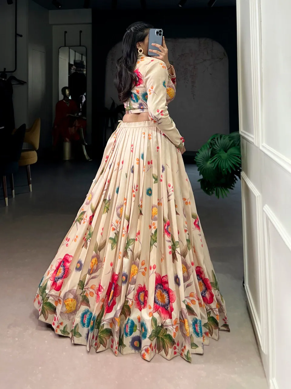 Launching WMN 1116 Tasar Silk Printed Lehenga Choli Wholesale 2026
