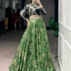 Buy WMN 1125 Tasar Silk Printed Embroidery Lehenga Choli Wholesale 2026