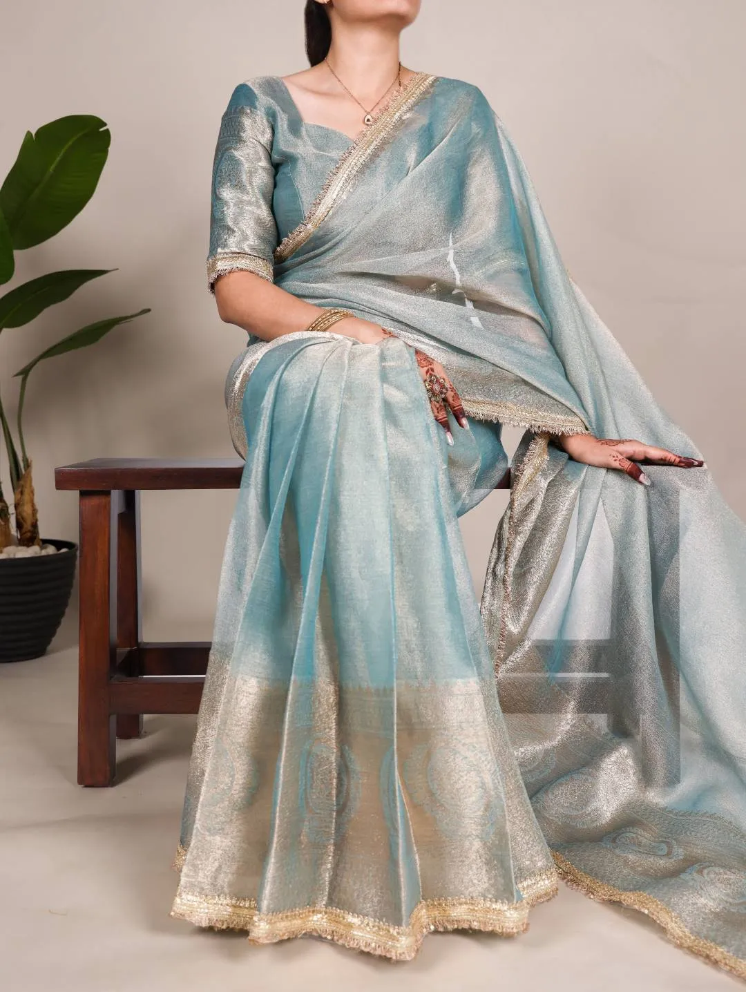 Launching WMN 7114 Tissue Shimmer Zari Weaving Work Saree Wholesale 2026