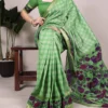 Beautiful WMN 7035 Viscose Chanderi Printed Zari Weaving Work Saree Wholesale 2026