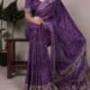 Buy WMN 7056 Crepe Printed Saree Wholesale 2026