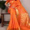 Stylish WMN 7903 Raw Silk Zari Weaving Work Saree Wholesale 2026