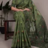 Stylish WMN 7415 Poly Cotton Thread Weaving Work Saree Wholesale 2026