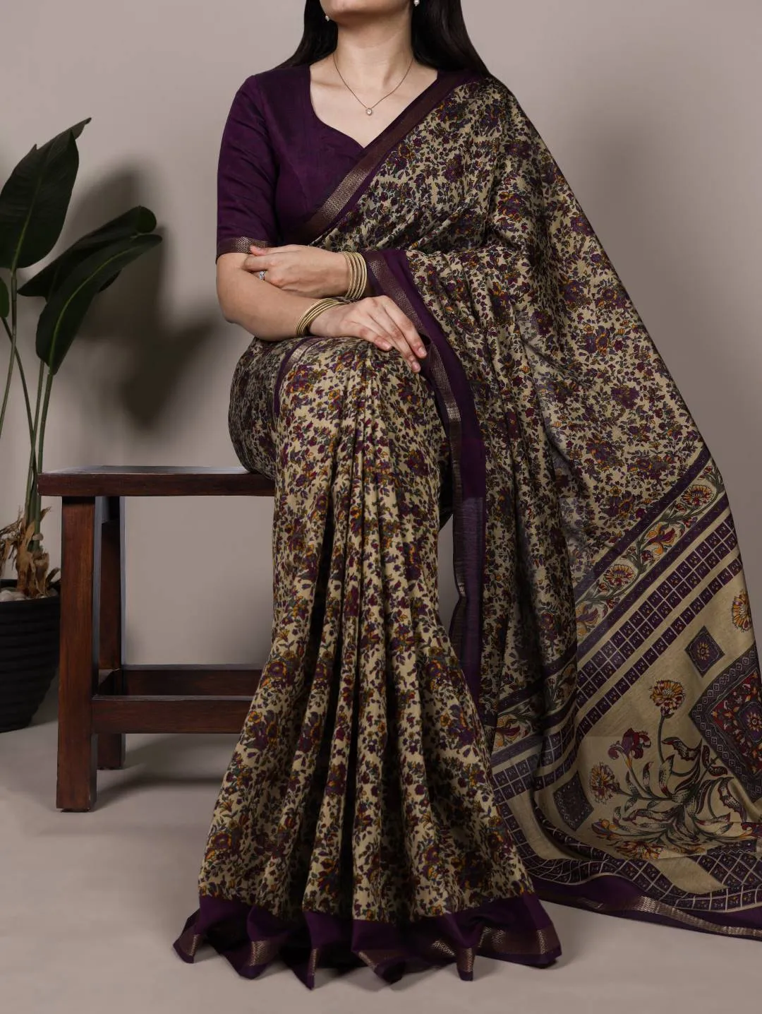 Buy WMN 7200 Viscose Chanderi Printed Weaving Work Saree Wholesale 2026