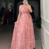 Latest WMN 5200 Weightless Marbal Floral printed Gown Wholesale 2026