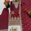 Beautiful Sabina 1700 Gmy Silk Embroidery Festival Sharara Suit Wholesale 2026