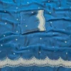 Beautiful RC1 Nc Moss Sattin Emrodairy Festival Saree Wholesale 2026