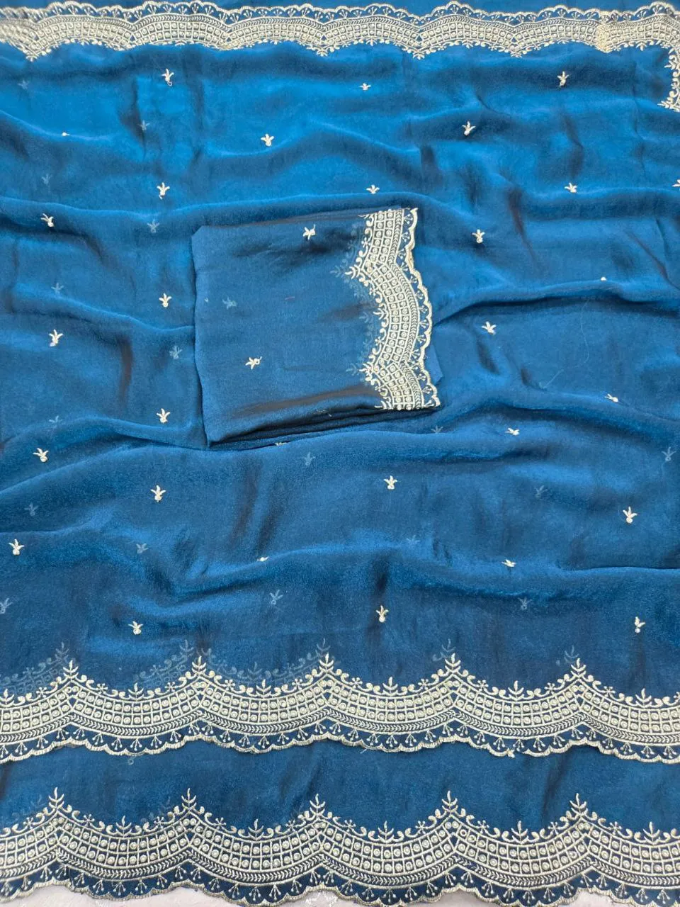 Beautiful RC1 Nc Moss Sattin Emrodairy Festival Saree Wholesale 2026