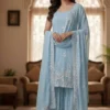 BV 430 Georgette Salwar Suit With Embroidery Work Wholesale Catalog