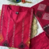 Stylish KR 400 Cotton Cherry Mirror Work Readymade Dress Wholesale Surat 2026