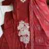 Buy KR 404 Cotton Falu Red Hand Block Designer Office Wear Readymade Dress Wholesale Surat 2026