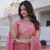 Stylish Moni 5063 Fendi Silk Embroidery Work Wedding Lehenga Choli Wholesale Surat 2026