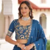Buy Moni 5062 Vichitra Silk Embroidery Work Lehenga Choli Wholesale Surat 2026