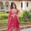 Latest Mohini 7151 Gold Crush Zari Embroidery Work Lehenga Choli Wholesale Surat 2026