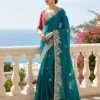 Buy Kiara Oreva1 Fendy Chiffon Silk Festival Saree Wholesale Surat 2026