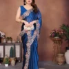 Buy Kiara Gropy Rangoli Crush Silk Party Wear Saree Wholesale Surat 2026