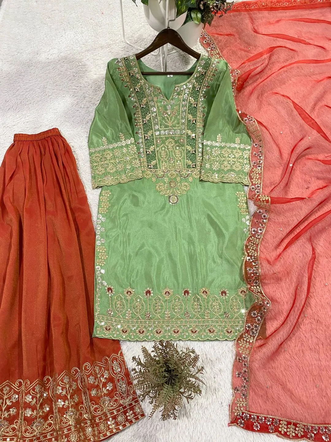 Stylish BV 457 Cos-Moss Cording Sequence Sharara Suit Wholesale Surat 2026