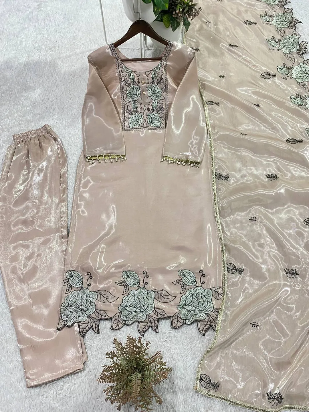 Launching BV 464 Jimmy Choo Embroidery Work Readymade Dress Wholesale Surat 2026