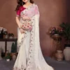 Stylish Kiara Oreva10 Fendy Chiffon Silk Embroidery Party Wear Saree Wholesale Surat 2026